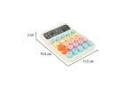 Office calculator large display round buttons 10