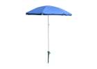 Parasol ogrodowy plażowy regulowany łamany składany UV 150cm niebieski 2