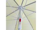 Parasol ogrodowy plażowy regulowany łamany składany UV 150cm żółty 7