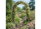 Pergola ogrodowa LUARO łuk uchwyt na róże kwiaty bluszcz pnącza metalowa 240 x 140 cm 11