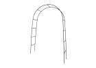 Pergola ogrodowa łuk uchwyt na róże kwiaty bluszcz pnącza metalowa 240 x 140 cm 7
