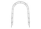 Pergola ogrodowa łuk uchwyt na róże kwiaty bluszcz pnącza metalowa 240 x 140 cm 8