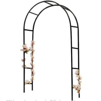 Pergola ogrodowa metalowa łuk kwiatowy 240 cm