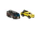 Petrol station police car park set 54el 5