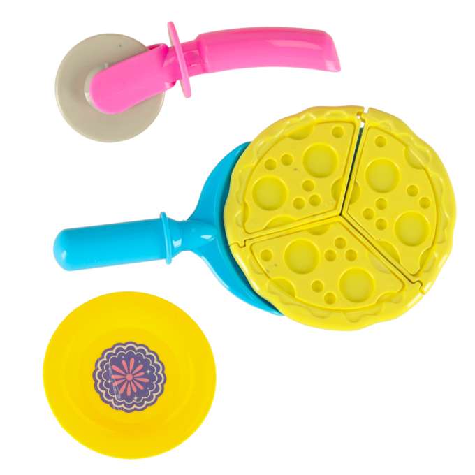 Picnic basket fast food pizza toy food