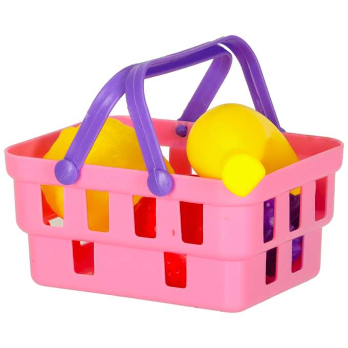Picnic basket fast food pizza toy food