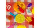 Picnic basket fast food pizza toy food 10