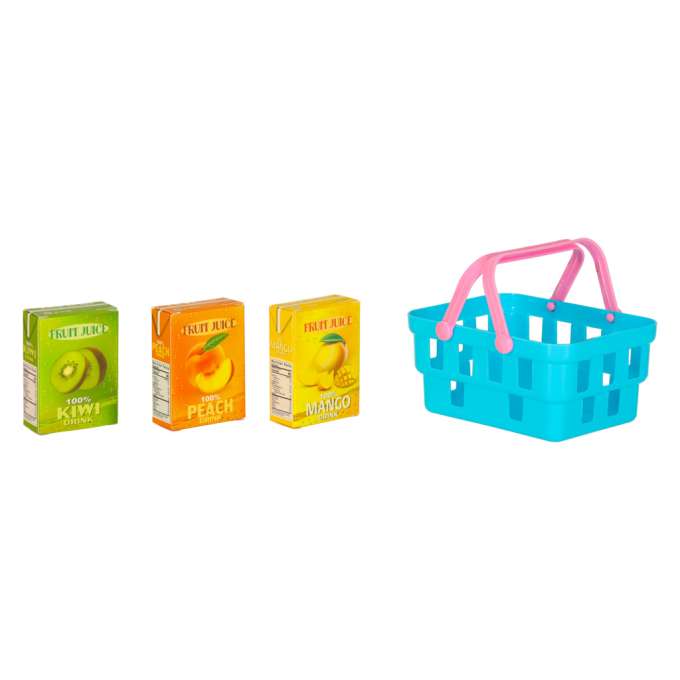 Picnic basket fruit juices drinks food provisions snacks for a picnic