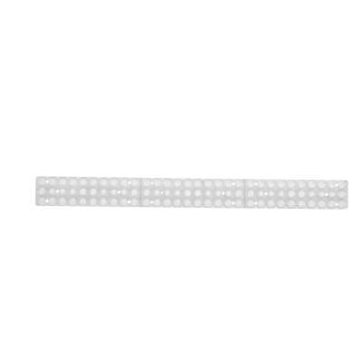 Pigeon spikes strip bird deterrent plastic dense white 8pcs 43 cm
