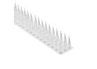 Pigeon spikes strip bird deterrent plastic dense white 8pcs 43 cm 7