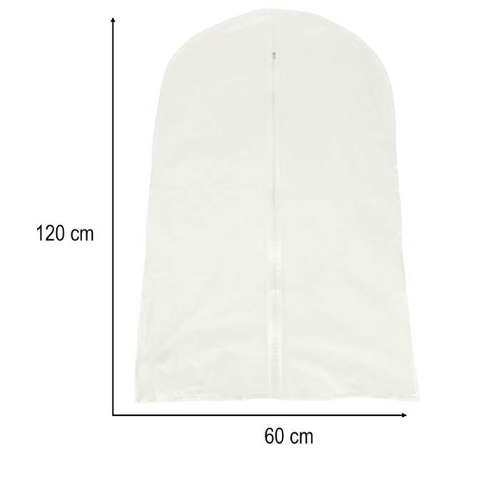 Pokrowiec na ubrania garnitur odzież ubrania przezroczysty 60x120