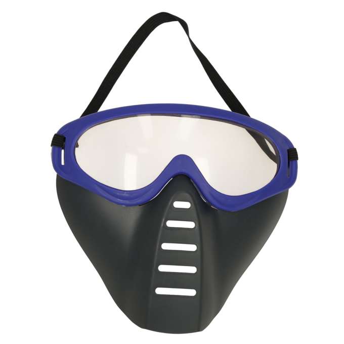 Police set pistol rifle mask handcuffs