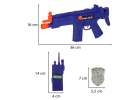 Police set pistol rifle mask handcuffs 11