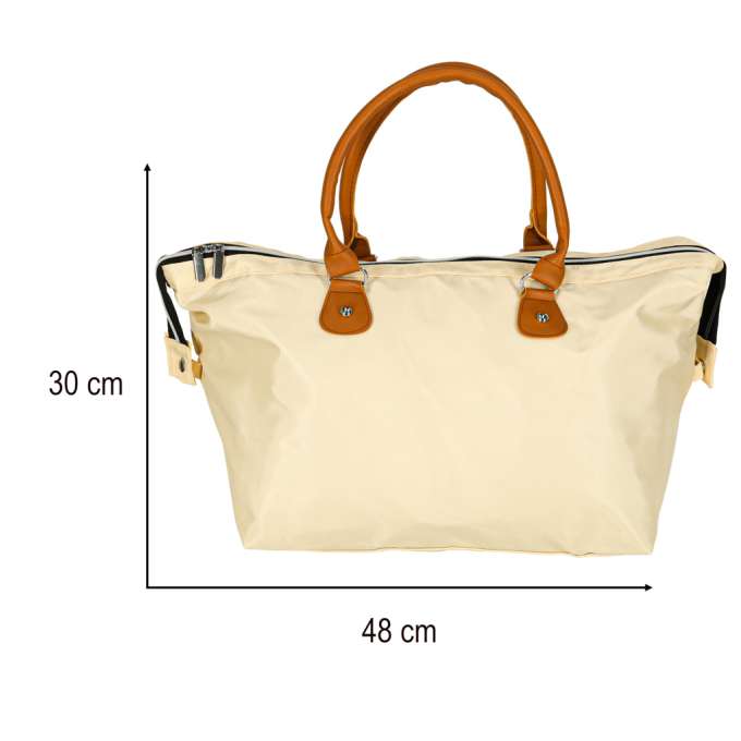 Pram bag for mum set beige