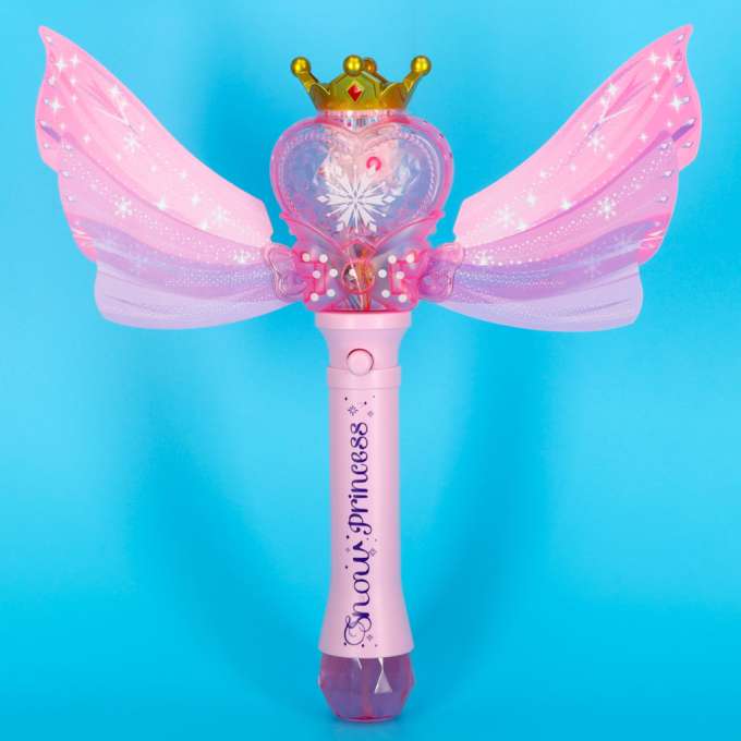 Princess wand soap bubble machine