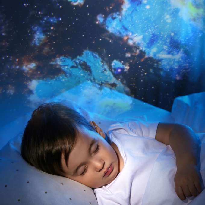Projektor gwiazd nieba lampka nocna LED USB planetarium planety 12 dysków 360° timer