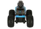 RC car driving on water waterproof blue 16