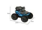 RC car driving on water waterproof blue 6