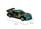 RC sports car blue yellow 8
