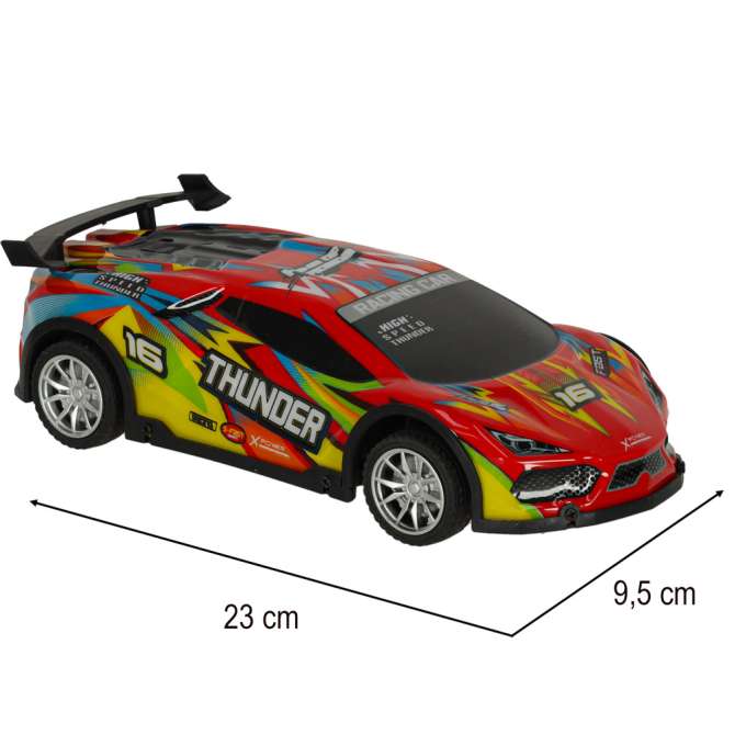 RC sports car red