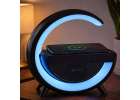 RGB light with wireless charger radio black 14