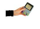 Retro grey mini portable games console 8