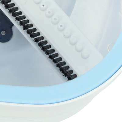 Rotary rectangular mop clean dirty water