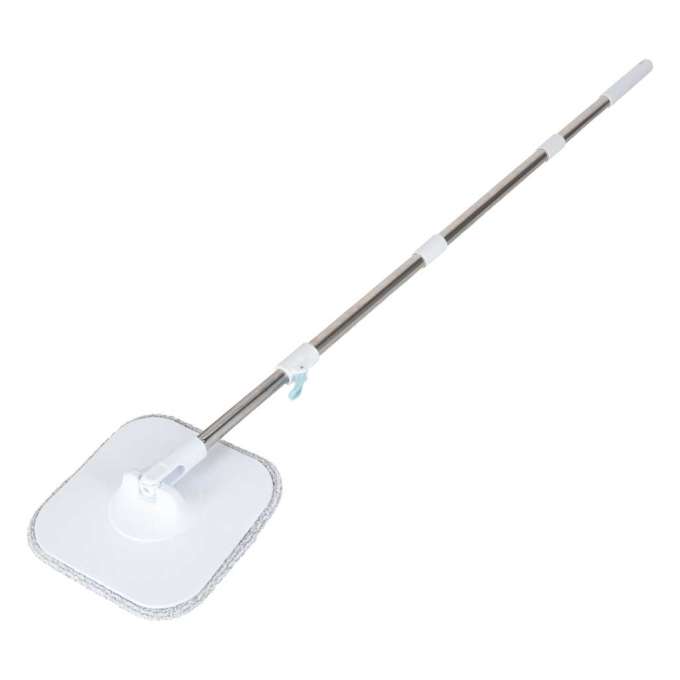 Rotary rectangular mop clean dirty water