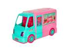 Samochód dla lalek kamper food truck zestaw 21 el. 2