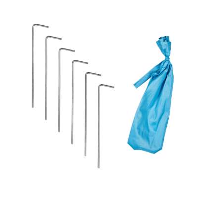 Self-folding garden beach tent blue
