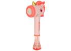 Soap bubble gun bubble machine unicorn wand light sound 3