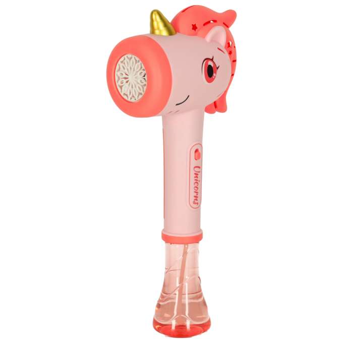 Soap bubble gun bubble machine unicorn wand light sound