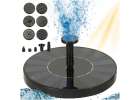 Solar garden fountain floating 16cm 1