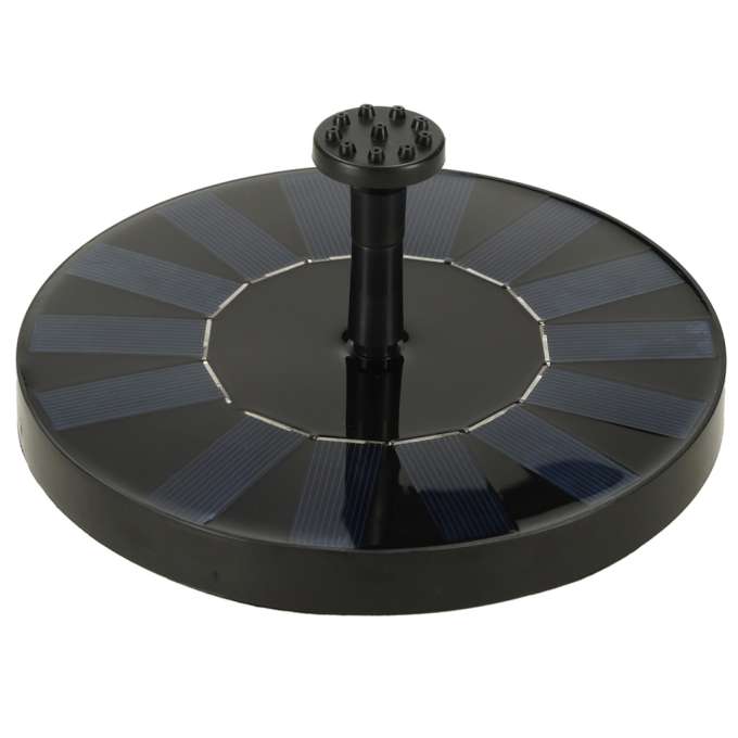 Solar garden fountain floating 16cm