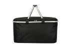 Thermal folding picnic basket black 2