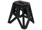 Tourist folding stool black 3