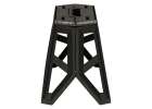 Tourist folding stool black 5