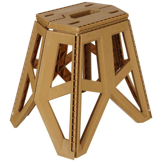 Tourist folding stool khaki