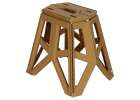 Tourist folding stool khaki 3