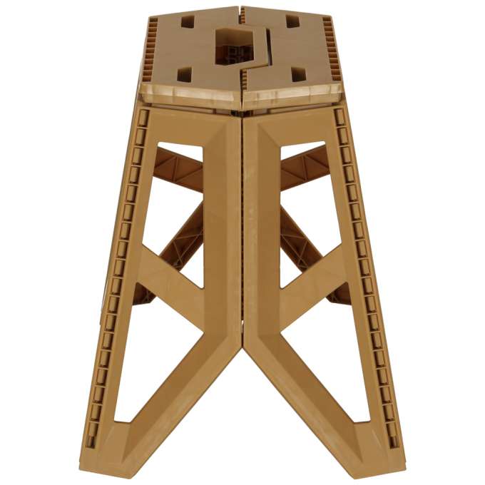 Tourist folding stool khaki