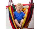 Trampoline for children garden ball net basketball 155cm red 12