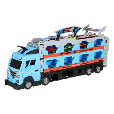 Truck car transporter car track 8 210 cm 8 el.