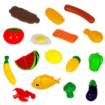 Vegetable cutting set food kitchen accessories 36 el.