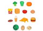 Vegetables to cut fruit food set of 26 pcs. 3