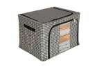 Wardrobe linen organiser 100L white black 2