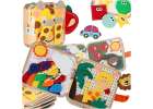 3D felt educational giraffe booklet 1