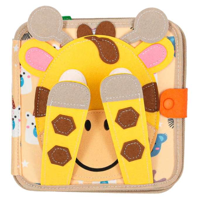 3D felt educational giraffe booklet