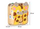 3D felt educational giraffe booklet 13