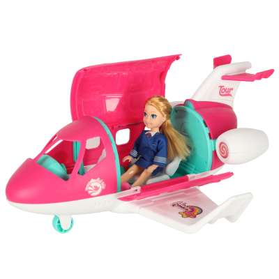 Aeroplane for dolls stewardess accessories
