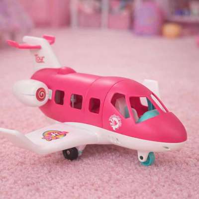 Aeroplane for dolls stewardess accessories